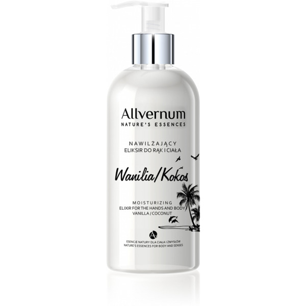 Allvernum Moisturising Elixir For Hand & Body 300ml # Vanilla/Coconut