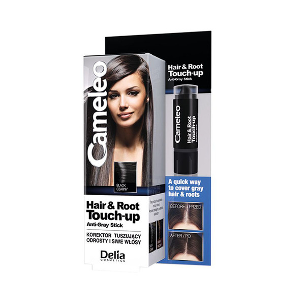 Delia Cameleo Concealer To Cover Root And Gray Hair # Black 4,6gr