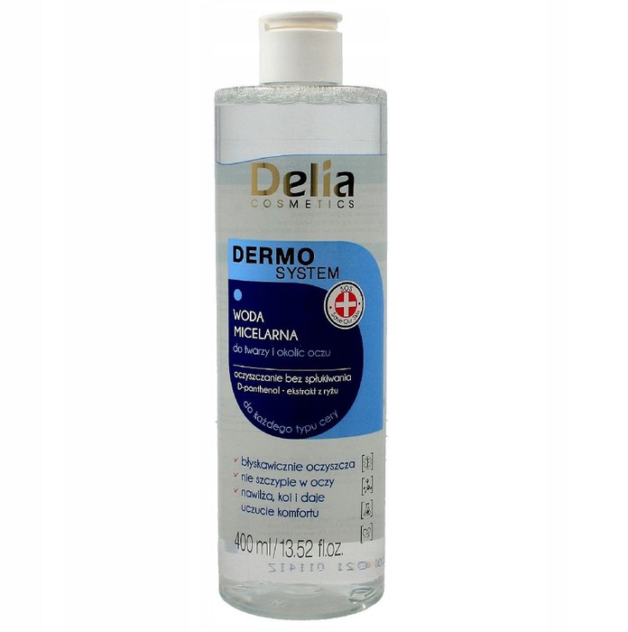 Delia Cosmetics Dermo System Micellar Water 400ml