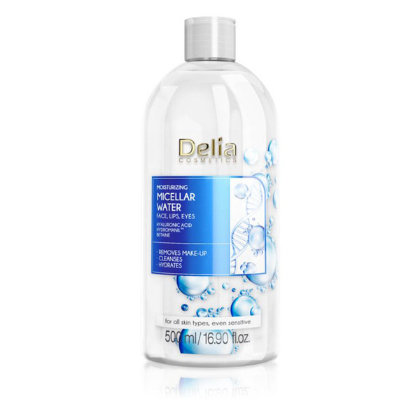 Delia Cosmetics Micellar Water Hyaluronic Acid 500ml