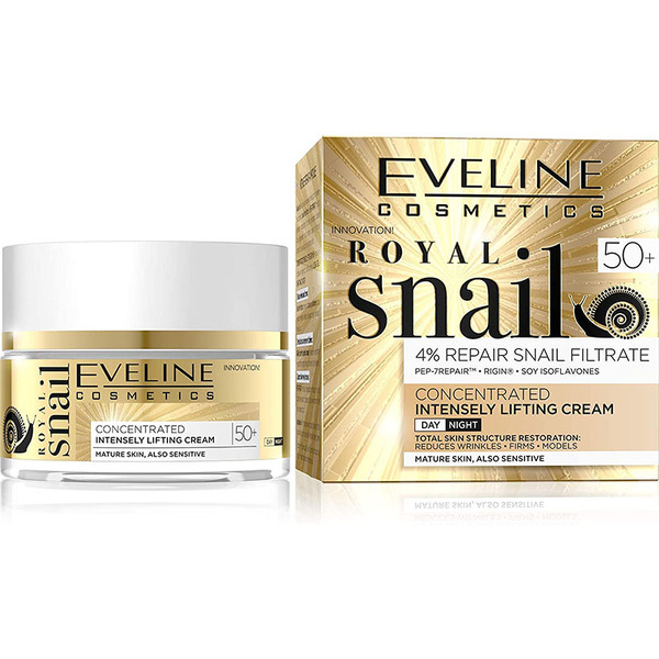 Eveline Royal Snail Concentrated Cream Actively Smoothing 50+Day/Night 50ml