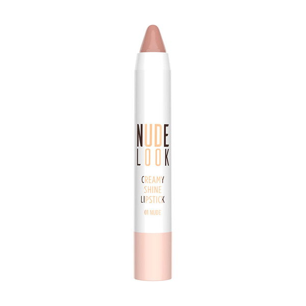 Golden Rose Nude Look Creamy Shine Lipstick # 01 Nude 3,5gr