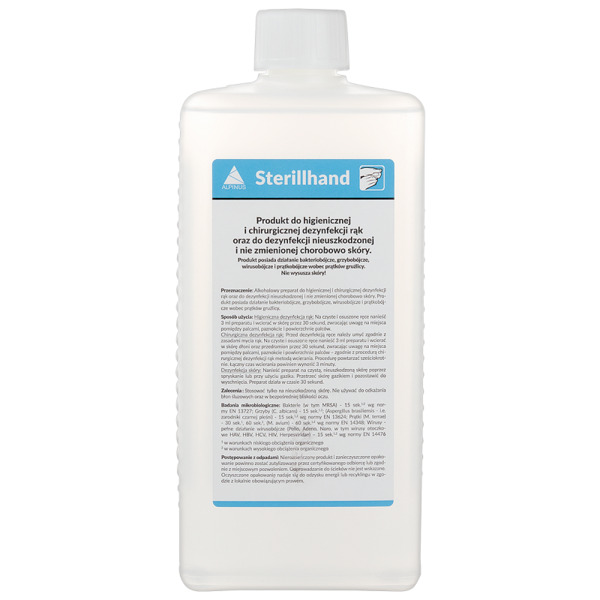 Alpinus Sterillhand Alcoholic Disinfection Liquid 1000ml