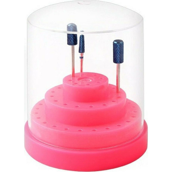 UpLac Nail Bit Holder 48 Positions Pink