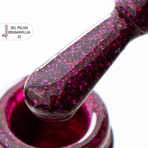 Alezori Gel Polish Bouqanvilia 22 Hema Free 15ml 
