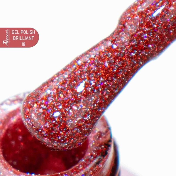 Alezori Gel Polish Briliant 18 Hema Free 15ml 