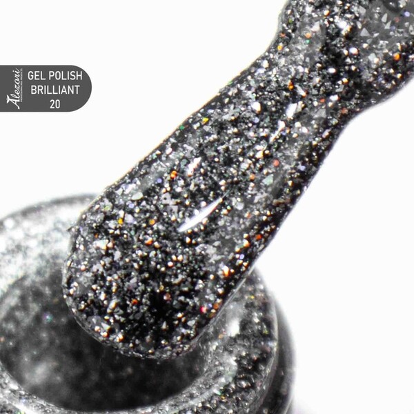 Alezori Gel Polish Briliant 20 Hema Free 15ml    15ml 