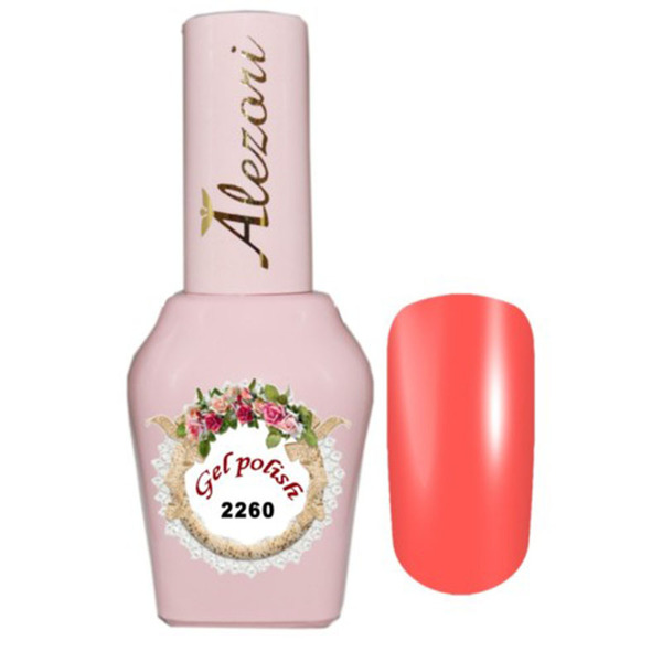 Alezori Gel Polish No 2260 15ml ΕΝΤΟΝΟ ΚΟΡΑΛΙ ΝΕΟΝ