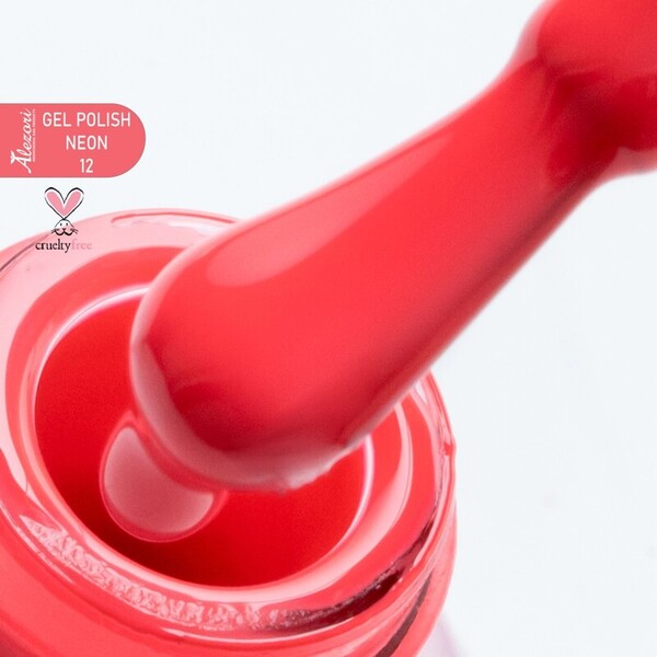 Alezori Gel Polish No 1613 15ml ΝΕΟΝ ΚΟΡΑΛΟ ΚΟΚΚΙΝΟ