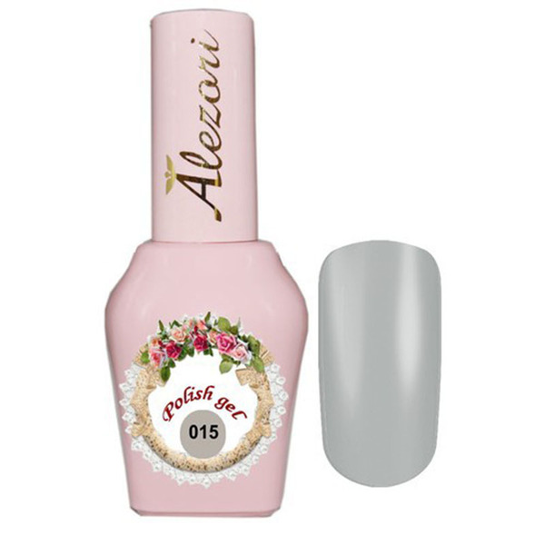 Alezori Gel Polish No 015 15ml ΓΚΡΙ ΑΝΟΙΧΤΟ