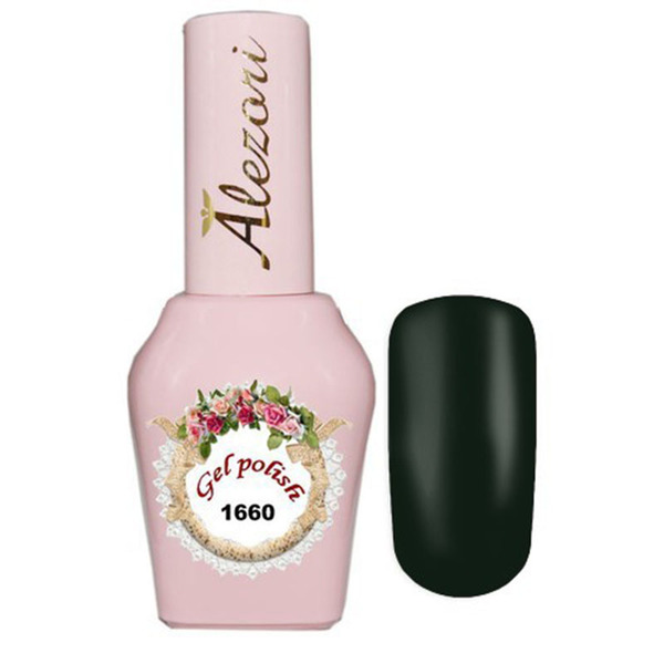 Alezori Gel Polish No 1660 15ml ΚΥΠΑΡΙΣΣΙ ΜΑΥΡΟ