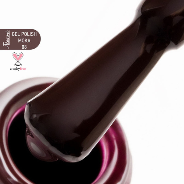Alezori Gel Polish No 2250 15ml ΜΑΥΡΗ ΣΟΚΟΛΑΤΑ