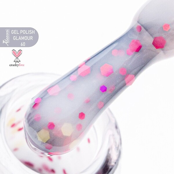 Alezori Gel Polish No  542   15ml ΔΙΑΦΑΝΟ ΠΙΤΣΙΛΩΤΟ