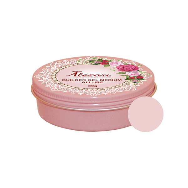 Alezori Builder Gel Medium Allure 30gr (Auto Stabilisation)