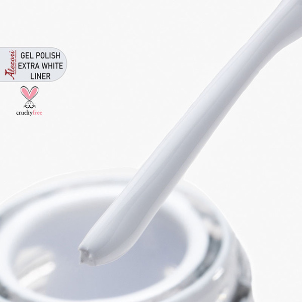 Alezori Gel Polish Extra White Liner   15ml)