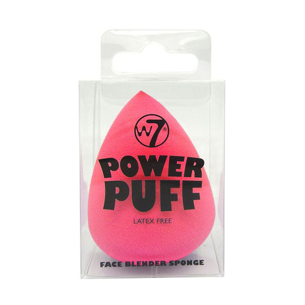 W7 Power Puff Face Blender Sponge # Pink