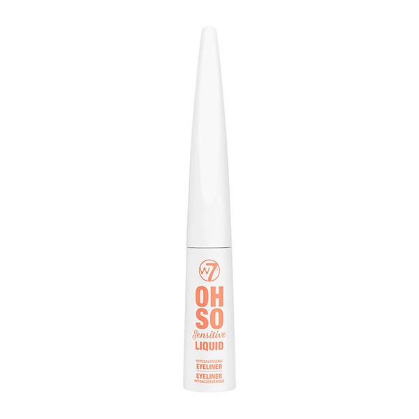 W7 Oh So Sensitive Liquid Eyeliner Black 6ml