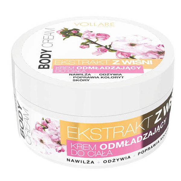 Vollaré Rejuvenating Body Cream Cherry Blossom Extract 175ml