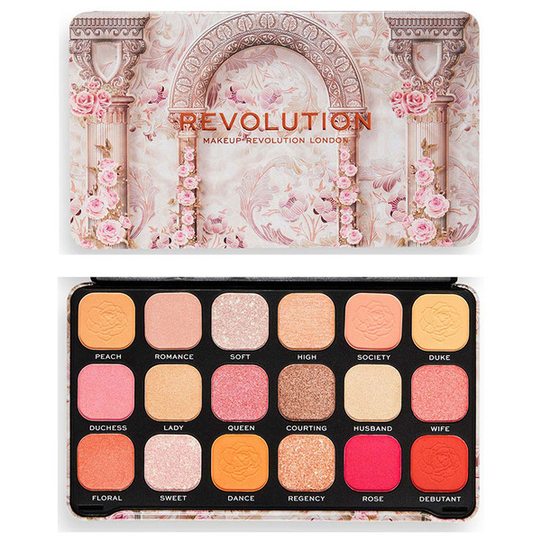 Makeup Revolution Forever Flawless Eyeshadow Palette # Regal Romance 19,2gr