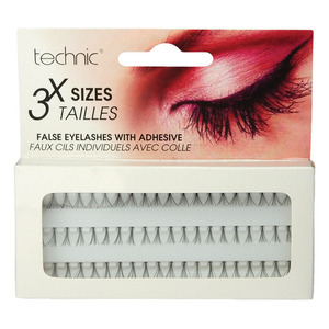 Technic Individual False Eyelashes 3 x Sizes