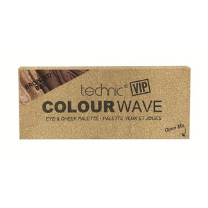 Technic VIP Colour Wave Eyes & Cheek Palette # Bronzed Bae 18,5gr