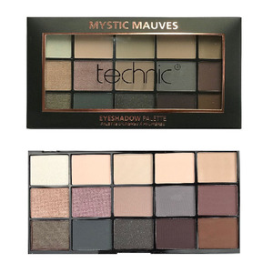 Technic 15 Eyeshadows Palette # Mystic Mauves 15x2gr