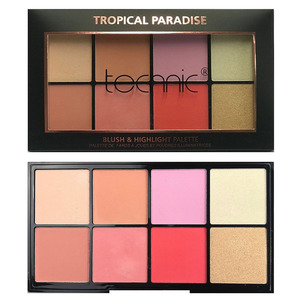 Technic Blush & Highligh Palette # Tropical Paradise 8x4gr