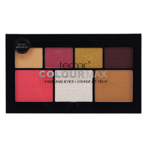 Technic Colour Max Face and Eyes Palette # 03 Heart Breaker 4x1,2gr 3x2,5gr