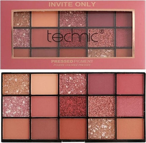 Technic 15 Pressed Pigment Palette # Invite Only 15x2gr