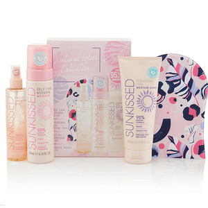 Sunkissed Natural Glow Collection MEDIUM Tanning Gift Set 525ml