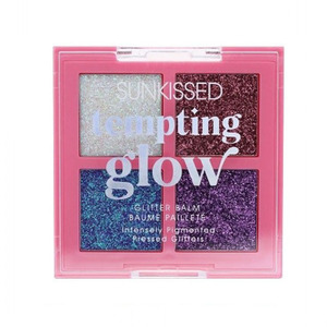 Sunkissed Tempting Glow Glitter Balm Palette 6.4g