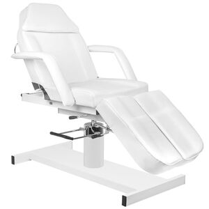 UpLac Καρέκλα Αισθητικής Πετικιούρ Tattoo Yδραυλική Aνύψωση A 210C Λευκή