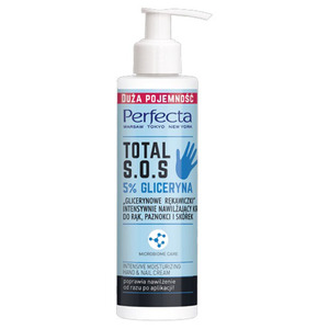 Perfecta Total S.O.S. Hand & Nail Cream 5% Glycerin 195ml