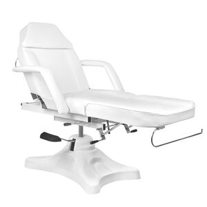 UpLac Καρέκλα Αισθητικής Πετικιούρ Tattoo Yδραυλική Aνύψωση A 234C Λευκή