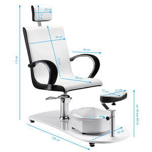 UpLac Καρέκλα Pedicure Υδραυλική Ανύψωση + Foot spa