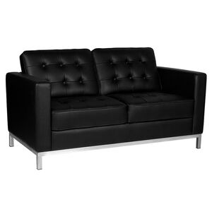 Gabbiano Waiting Room Sofa  BM18019 Black