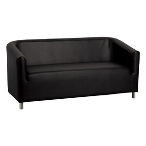 Gabbiano Waiting Room Sofa  M021 Black