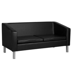 Gabbiano Waiting Room Sofa  BM18003 Black