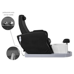 Azzurro Spa Pedicure Electric Armchair 016 Black