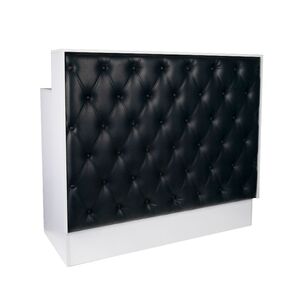 Gabbiano Reception Desk Pearl Black