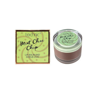 Technic lip Balm and Scrub Duo Mint Choc Chip (Balm:2.8gr scrub:3.2gr)