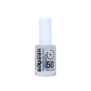 Sixteen Nail Polish 50'' Long Lasting # 401 Top & Base Coat  11ml