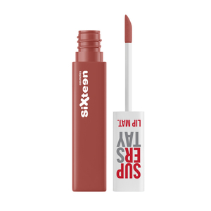 Sixteen Super Stay Lip Mat. Κραγιόν # 108 – Peach Melody 4.5ml