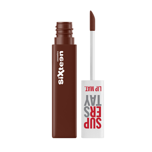 Sixteen Super Stay Lip Mat. Κραγιόν # 111 – Milky Chocolate 4.5ml