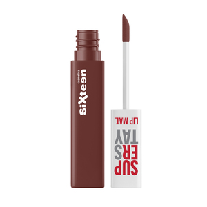 Sixteen Super Stay Lip Mat. Κραγιόν # 122 – Brown Sugar 4.5ml