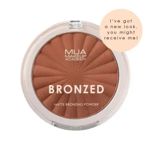 MUA Bronzed Matte Bronzing Powder 130   11gr