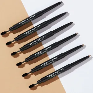 MUA Brow Define Eyebrow Pencil With Blending Brush Grey 1.5gr