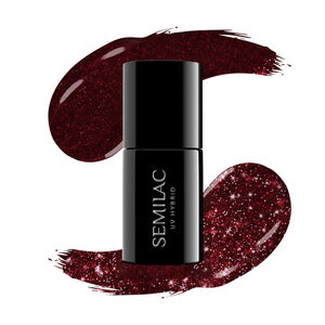 Semilac Uv Hybrid 393 Sparkling Black Cherry 7ml