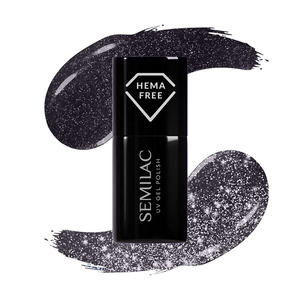 Semilac Ημιμόνιμο Βερνίκι 399 Dark & Spark 7ml