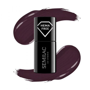 Semilac Ημιμόνιμο Βερνίκι 412 Earth Brown 7ml